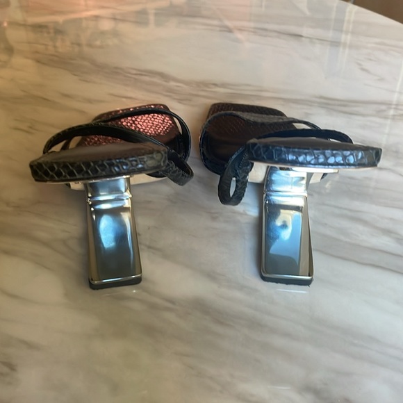 Cult Gaia Rene Cut-Out Heel Sandals - Picture 5 of 7